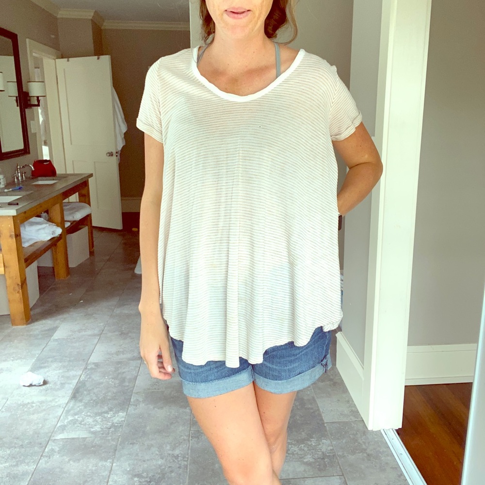 Anthropologie striped top